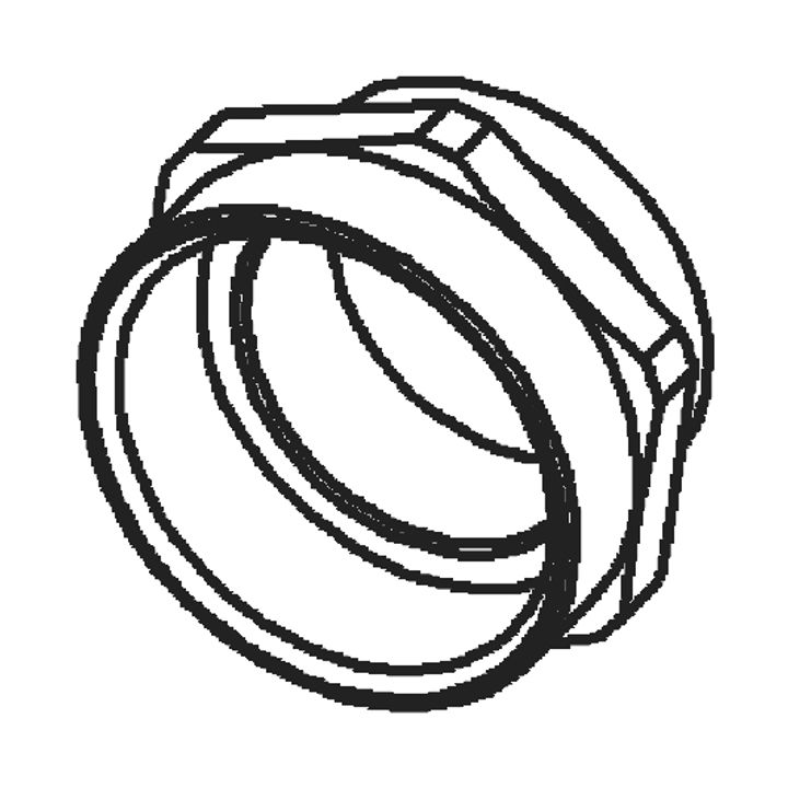 Verhoger messing 7 / 9