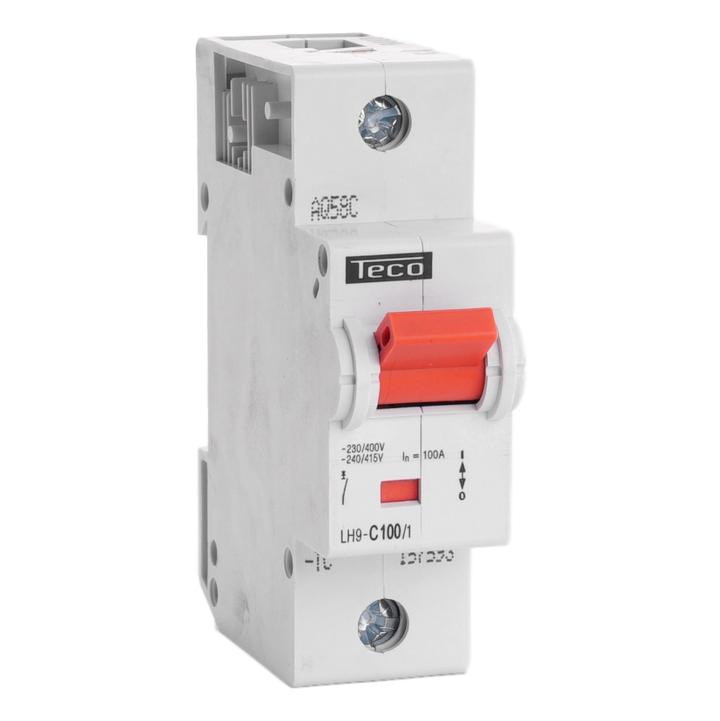 MCB TC Teco 1P 100A 20kA Curve C