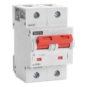 Disjoncteur Teco 2P 100A 15kA Courbe D