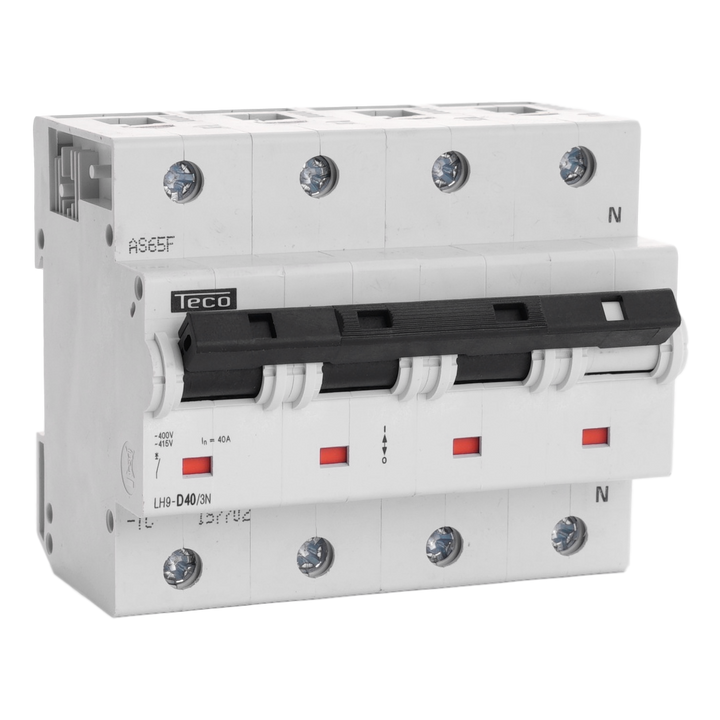 MCB Teco 3N 40A 25kA Curve D