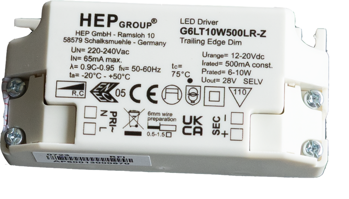 Treiber Phase Dim 500mA 10W