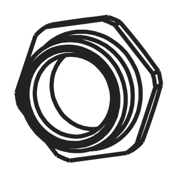 Reduktie messing M32-M25