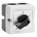 Changeover switch 2-pole