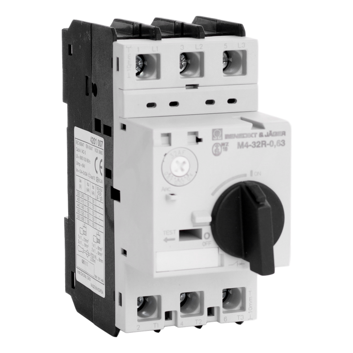 Disjoncteur moteur, plage: 0,40-0,63A 100kA