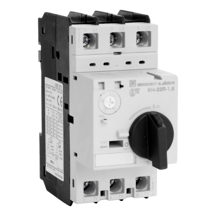 Disjoncteur moteur, plage: 1,0-1,6A 100kA
