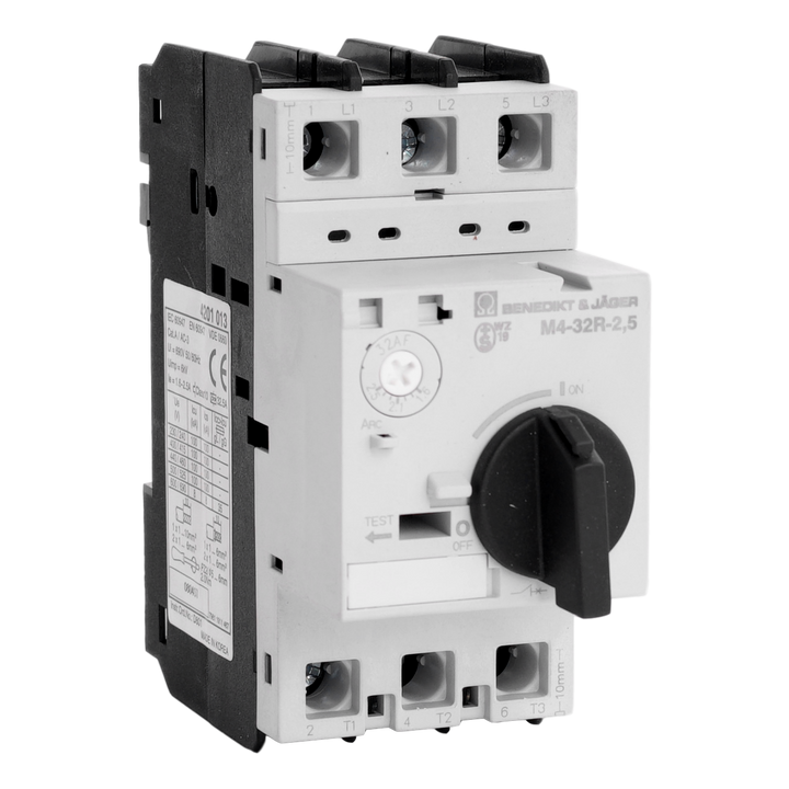 Disjoncteur moteur, plage: 1,6-2,5A 100kA