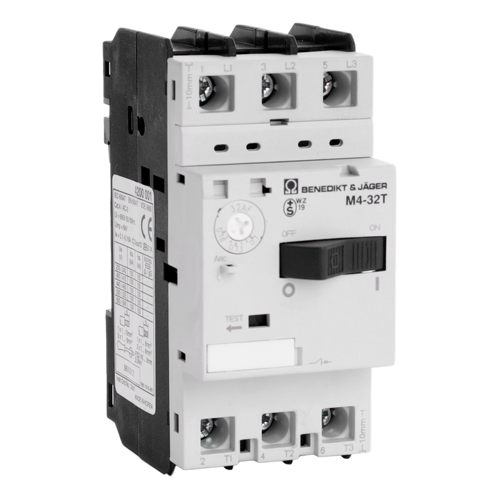 Disjoncteur moteur, plage: 0,10-0,16A 100kA
