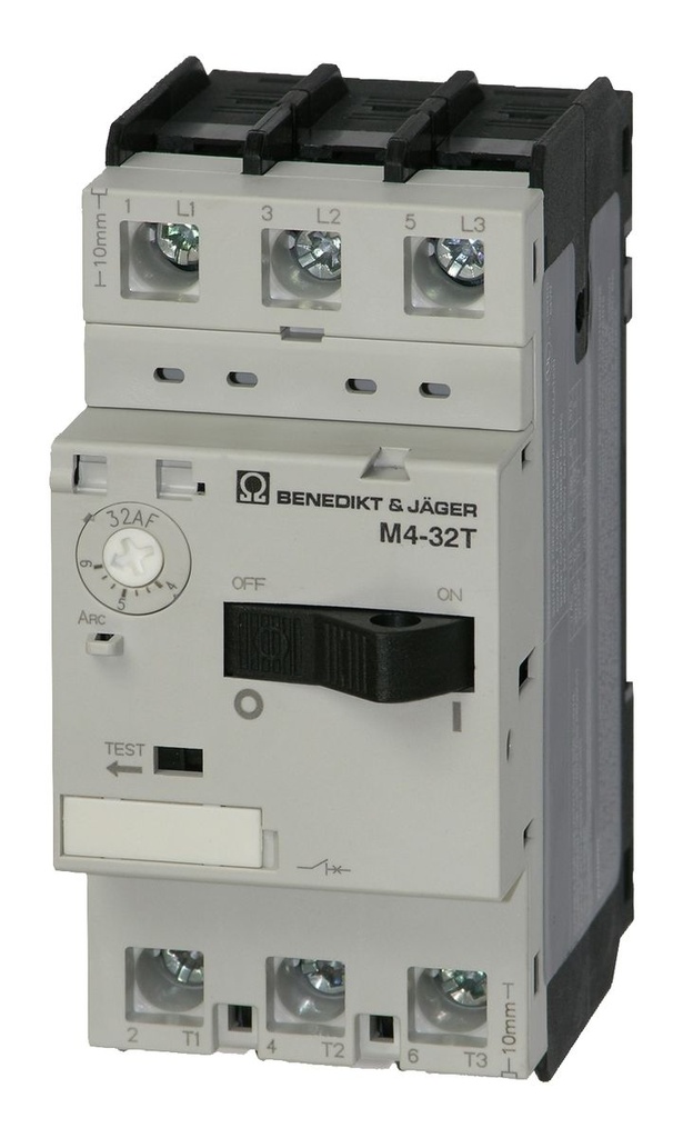 Disjoncteur moteur, plage: 1,6-2,5A 100kA
