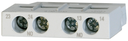 Contact aux. transversal 2no pr M4