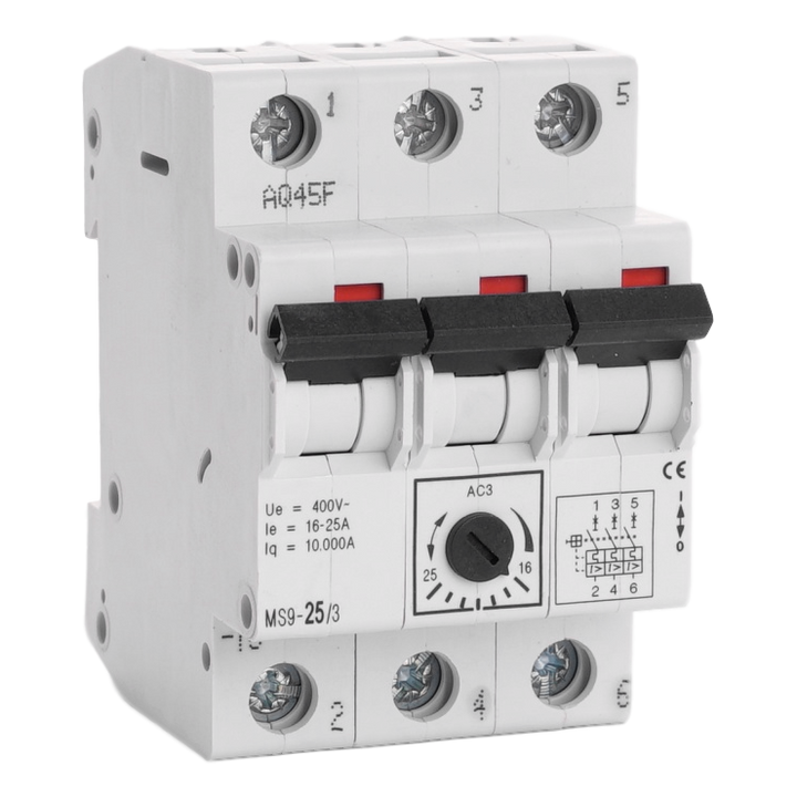 Motor-Protective Circuit-Breakers F&G 3P 1,60 - 2,50A