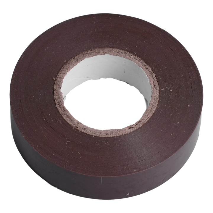 Ruban isolant Autoext. Teco 19mm x 0.18mm x 20m BRUN