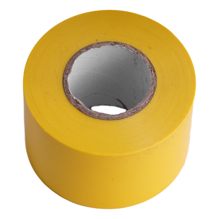 Ruban isolant Autoext. Teco 50mm x 0.18mm x 20m JAUNE