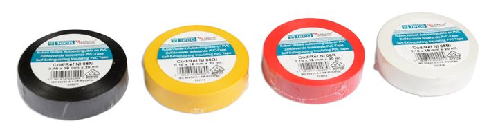 Zelfdovende Isolerende Tape Teco 50mm x 0.18mm x 20m ROOD