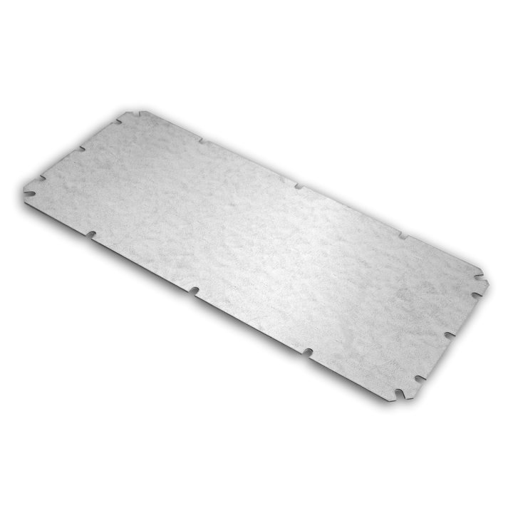 Plaque de montage galvanisée  160x360x1,5