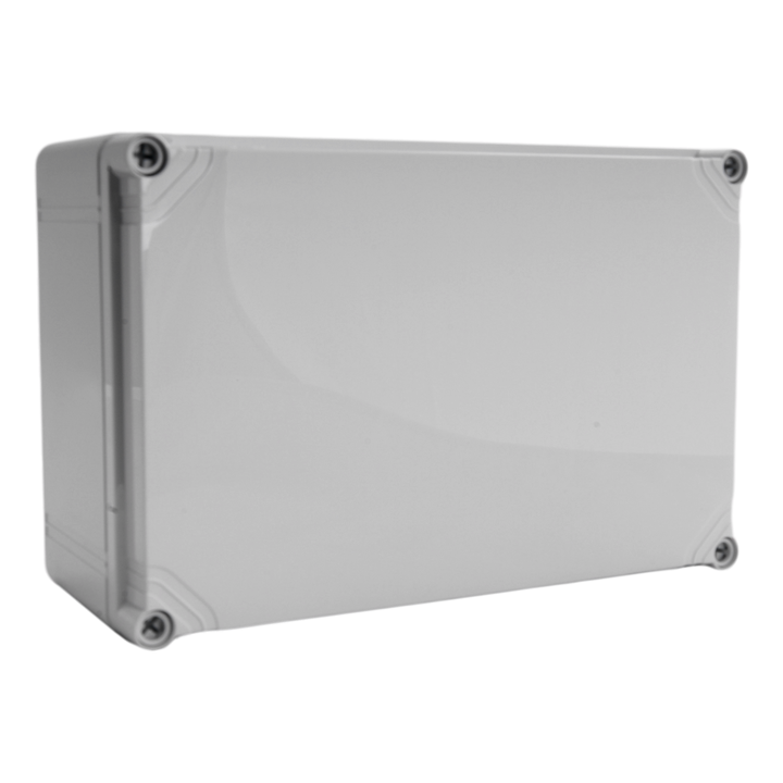 200x300x132 bte O PC couv.g IP66 bord plein