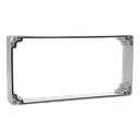 200x400x55 Cadre d'extension O PC IP66 bord plein