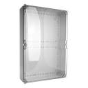 Plain base, transparent cover