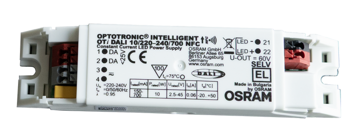 OSRAM 10W DALI Treiber 300mA + antitrak.