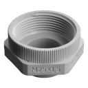 Kunststof verhoger schroefdraad: 25mm-32mm