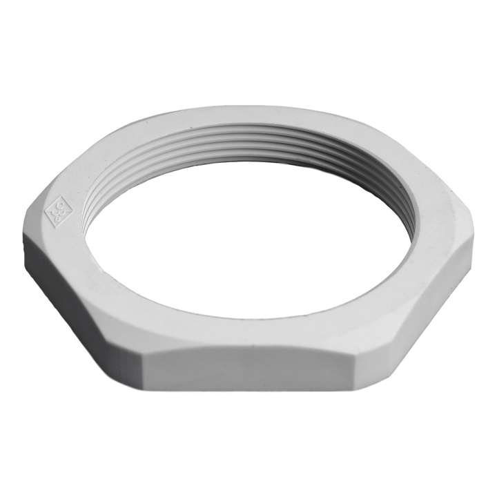 Kunststof tegenmoer schroefdraad: 50mm