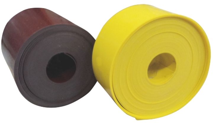 Couvre-câble  500x2 mm vert/noir marquage flash (roul.25m)