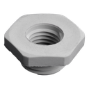 Kunststof reductie schroefdraad: 16mm-12mm