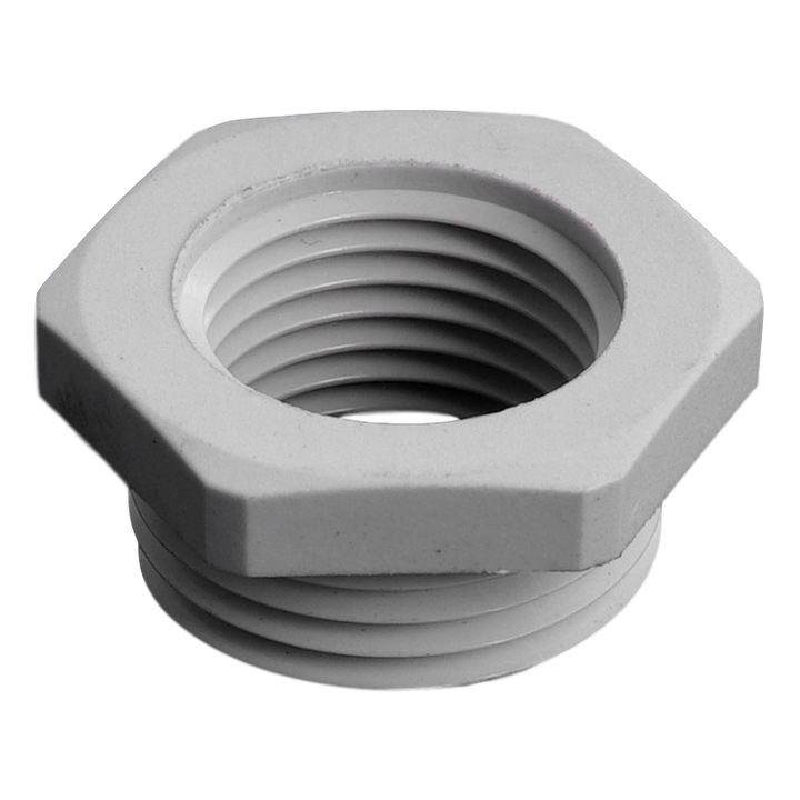 Kunststof reductie schroefdraad: 20mm-16mm