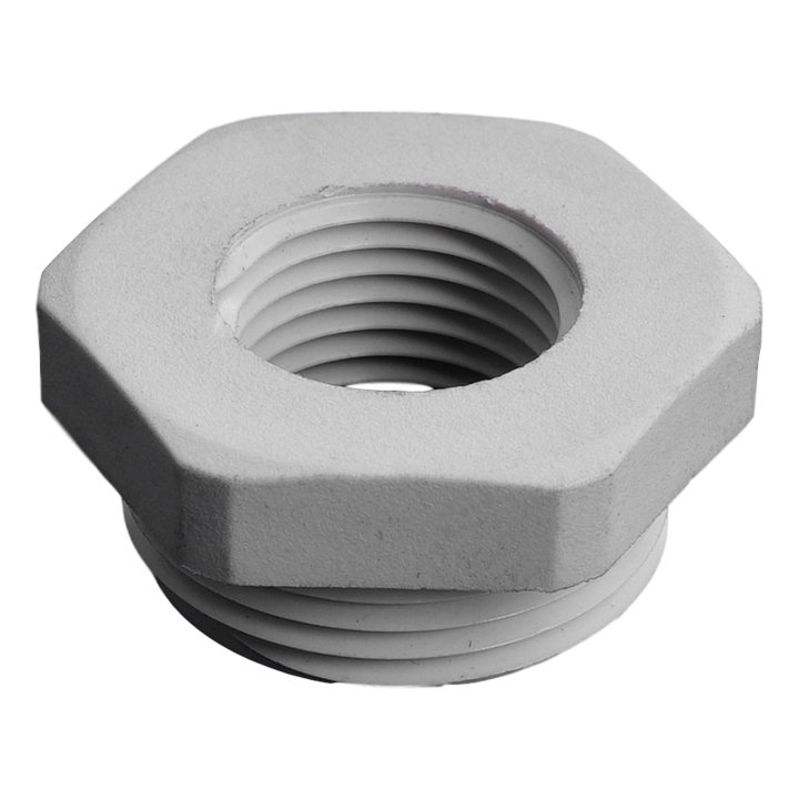 Kunststof reductie schroefdraad: 25mm-16mm