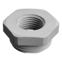 Kunststof reductie schroefdraad: 25mm-16mm