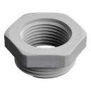 Kunststof reductie schroefdraad: 25mm-20mm