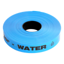 Waarschuwingsband 0,15mmx40mmx250m Bl/Zw 'Water'