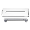 Schienenset DIN 120 Mod. mit Kunststoffabdeckung 200mm