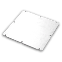 Cubo S Montageplatte Galvanisiert  148x148x1,5