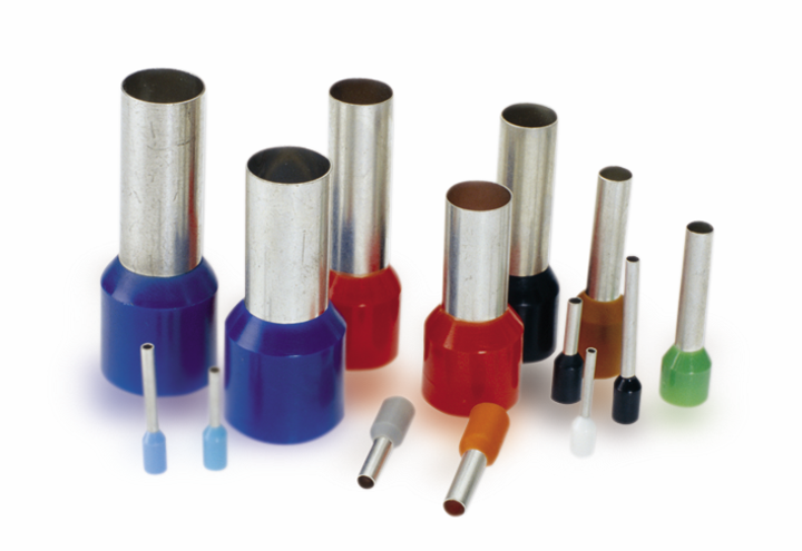 Embout isolé 25mm² jaune L=22mm
