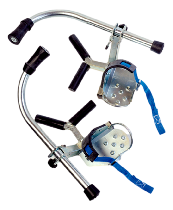 Grimpettes poteaux circ. en acier/béton 85-265 mm