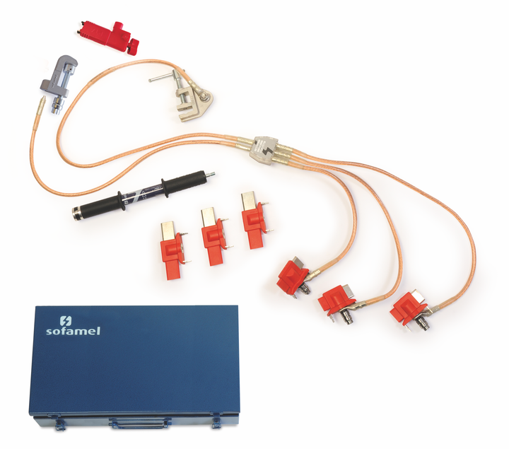 Earthing equipment for LV electric panels