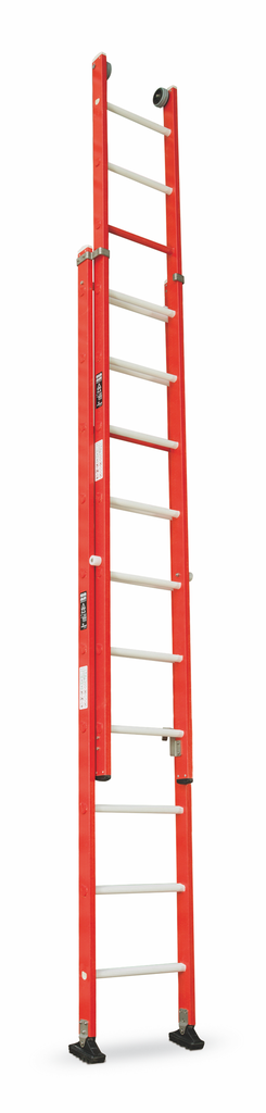 Tweedelige manuele schuifladder, 2x14 sporten