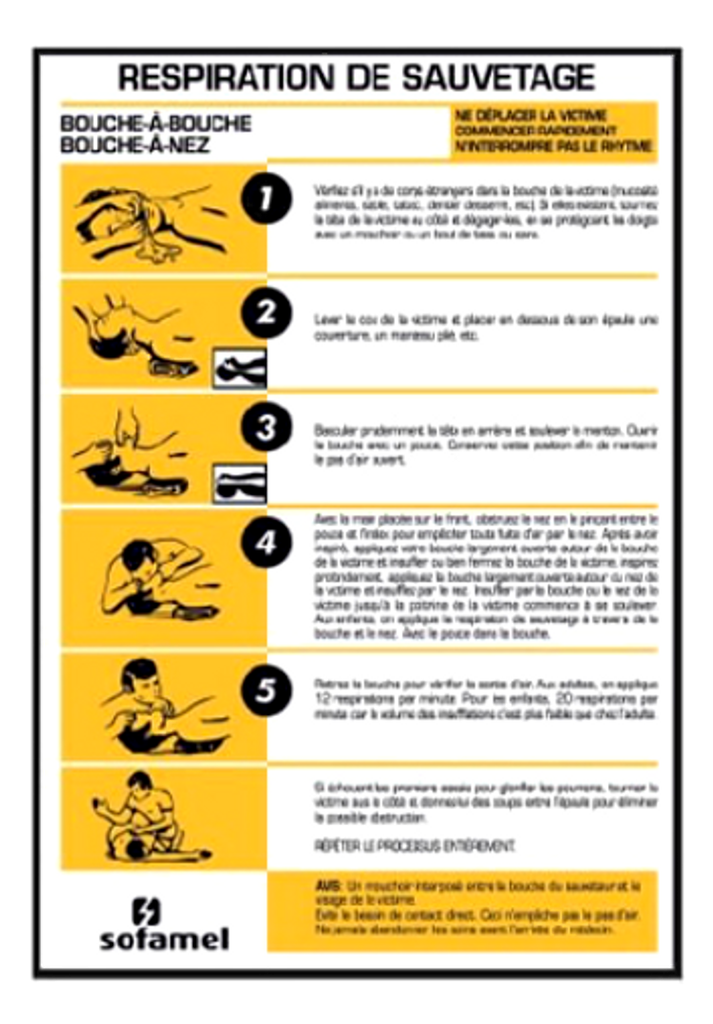Premiers secours EN
