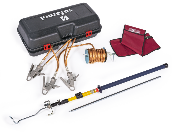 Earthing equipment for MV overhead lines 12KA/1s