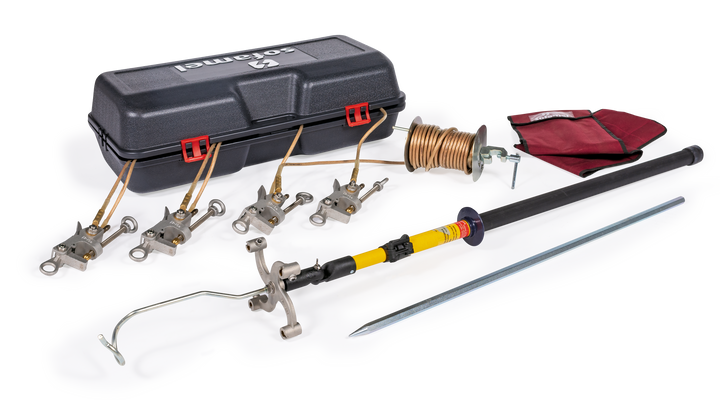 Earthing equipment for MV overhead lines 6.9KA/1s