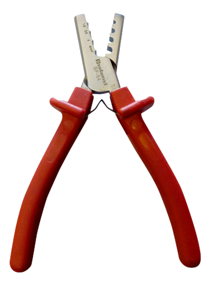 Crimpzange für isol. Aderendhülse 1,5-6mm²