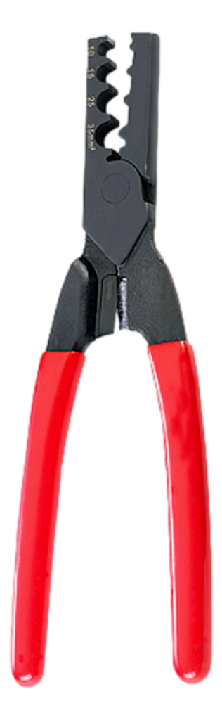 Crimping tool for insul. cord end term. 10-36mm²