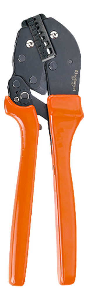 Ratelkrimptang voor adereindhulzen TWIN 0,5 à 6mm²