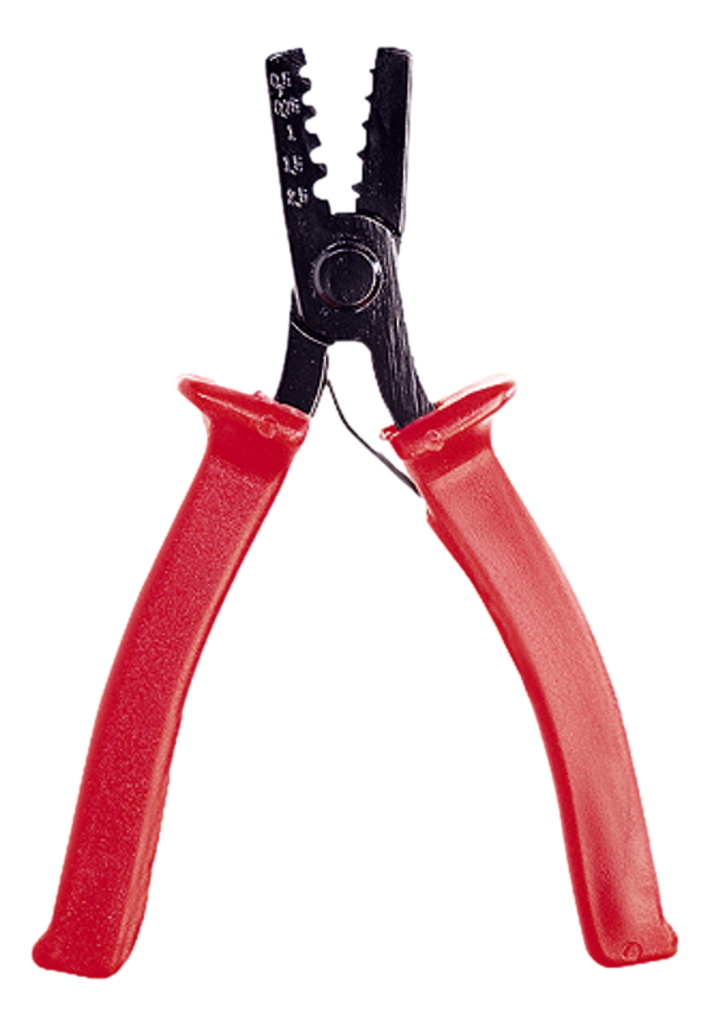 Outil pour embouts de fil isolés 0.5-2.5mm²