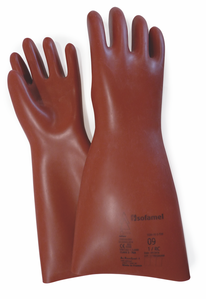 Isol. Handschuhe aus Verbundstoff Klasse 2 G9