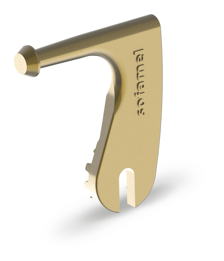 Universal-K 90° maneuvering hook