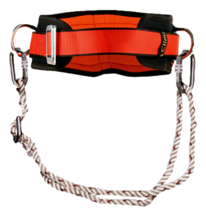 Support belt with rope