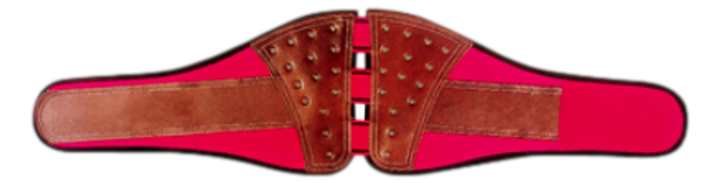 Antilumbago and antivibratory belt