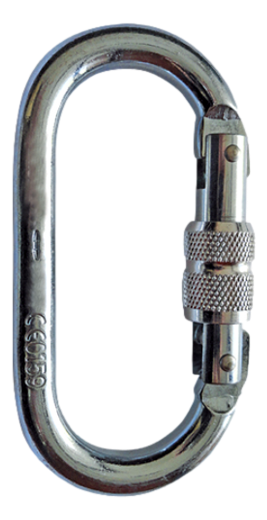 Steel symmetrical karabiner