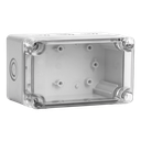 75x125x75 bte S PC couv.t IP66 in 2xM16/25+6xM12/20